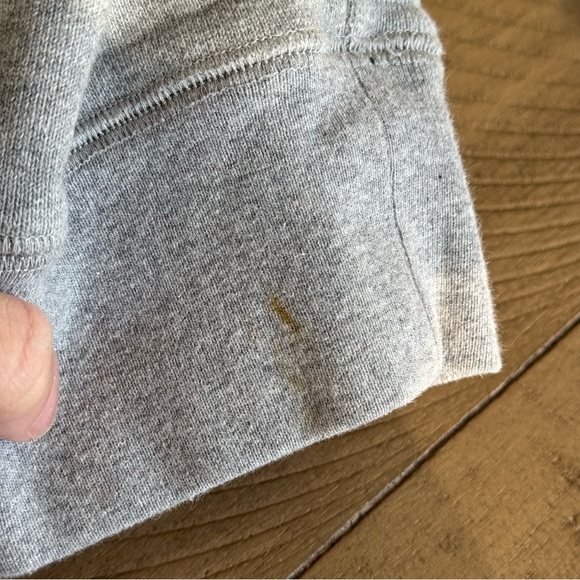 Chrome Hearts Triple Cross Paper Jam Mock Neck Grey Sweatshirt, Size XL - Picture 13 of 16